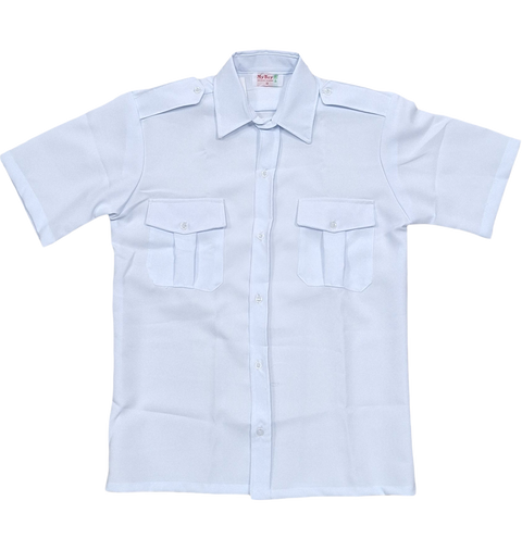 CAMISA DE PILOTO CON CHARRETERA M/C