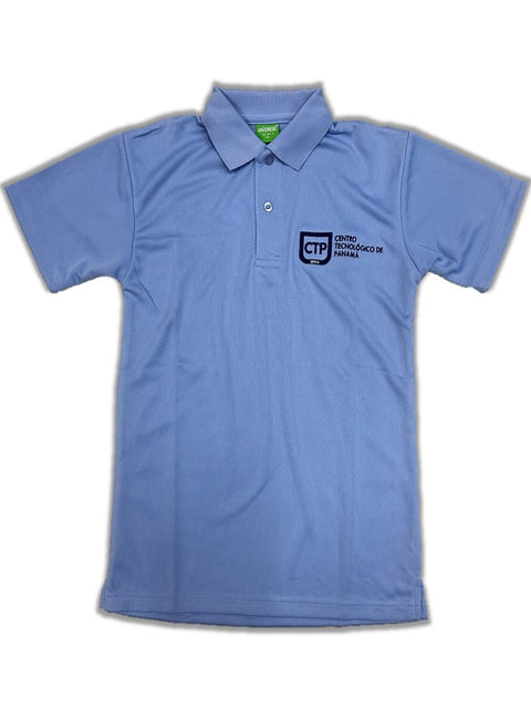 POLO DRYFIT CON LOGO CTP-CELESTE