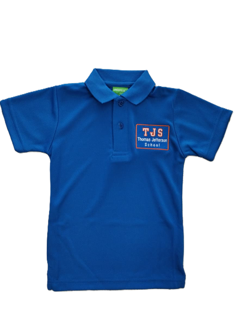 POLO AZUL ROYAL THOMAS JEFFERSON SCHOOL