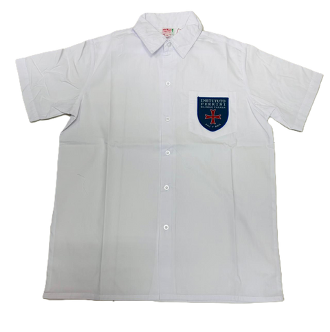 CAMISA M/C CON INSIGNIA FERRINI