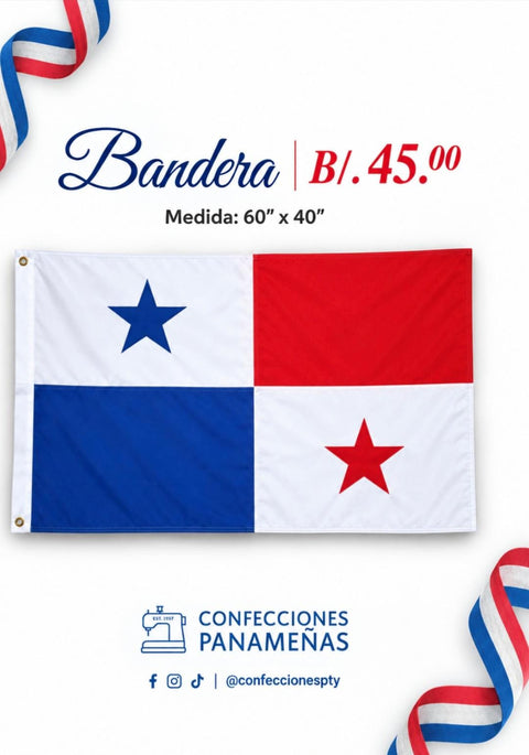 BANDERA DE PANAMÁ GRANDE