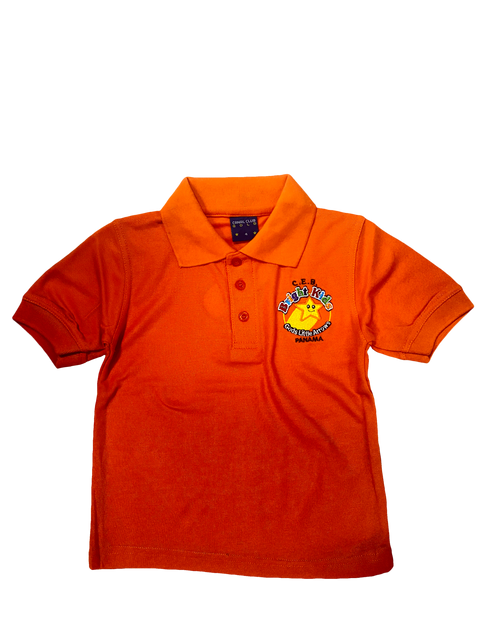 POLO NARANJA BRIGHT KIDS