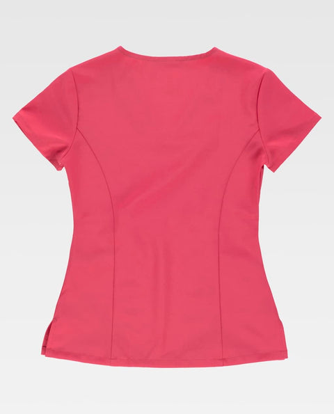 BLUSA V COL/ SOLIDO DAMA B6950