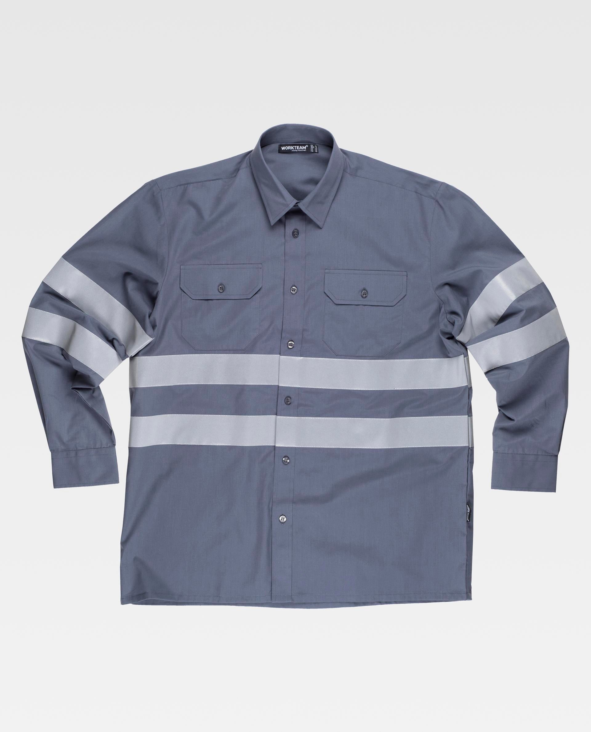 CAM M/L CINTA REFLECT B8007– confeccionespanama