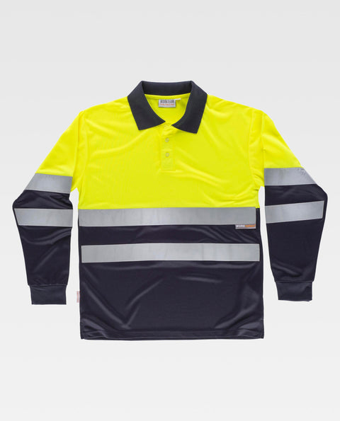 POLO M/L C/REFLECTIVA  C3870