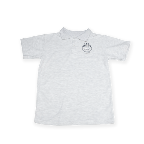 POLO GRIS BRIGHT KIDS LOGO LIBRO