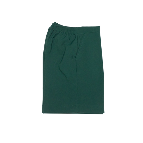 PANTALON CORTO VERDE ESCOLAR