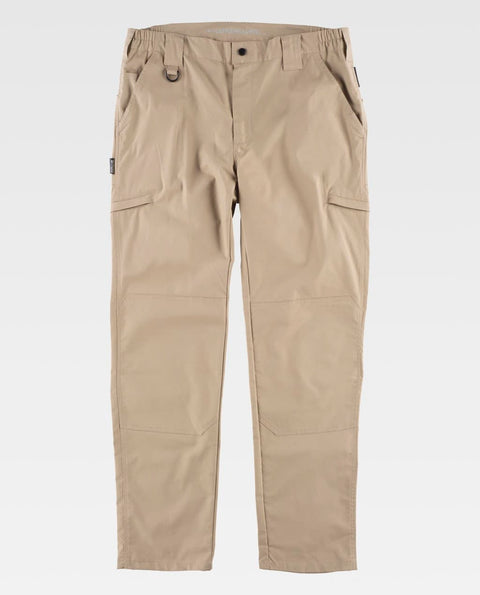 PANTALON LARGO ESTILO CARGO B4033