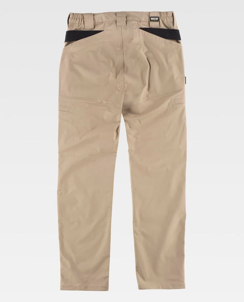 PANTALON LARGO ESTILO CARGO B4033